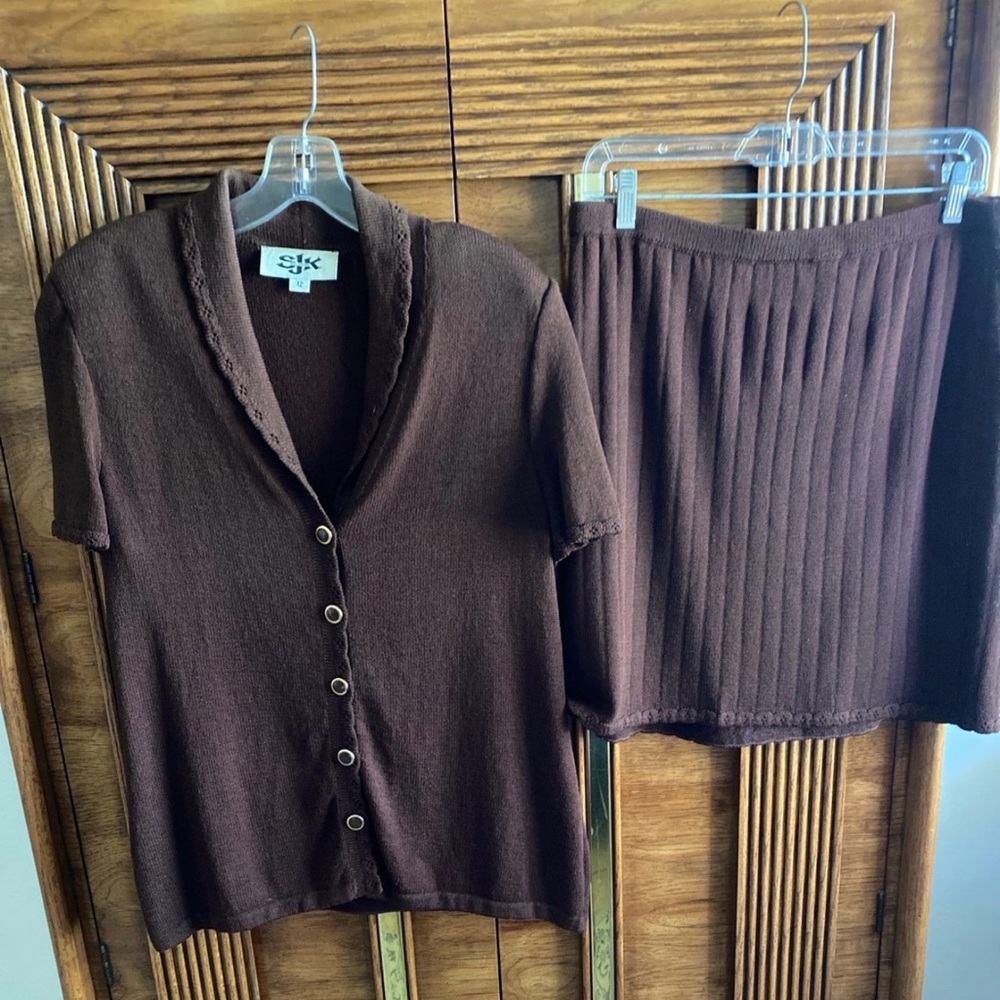 Vintage SJK by St. John skirt suit medium